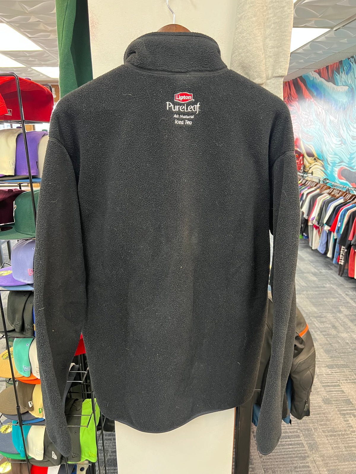 Vintage Patagonia Black QuarterZip Fleece