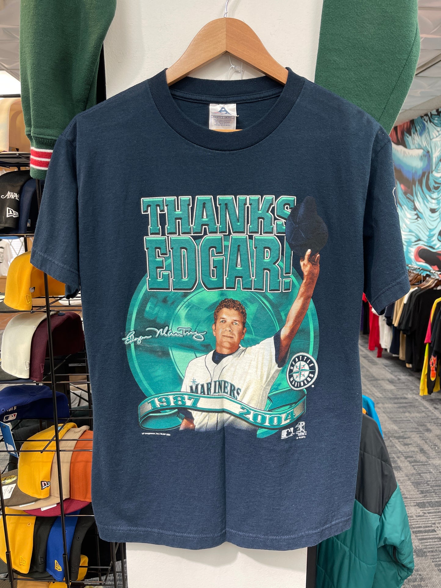 Vintage Edgar Martinez Mariners Tee