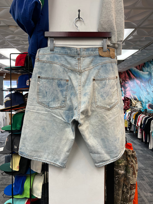 Bape Light Wash Jorts