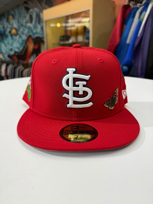 St Louis Cardinals x FELT Red Fitted
