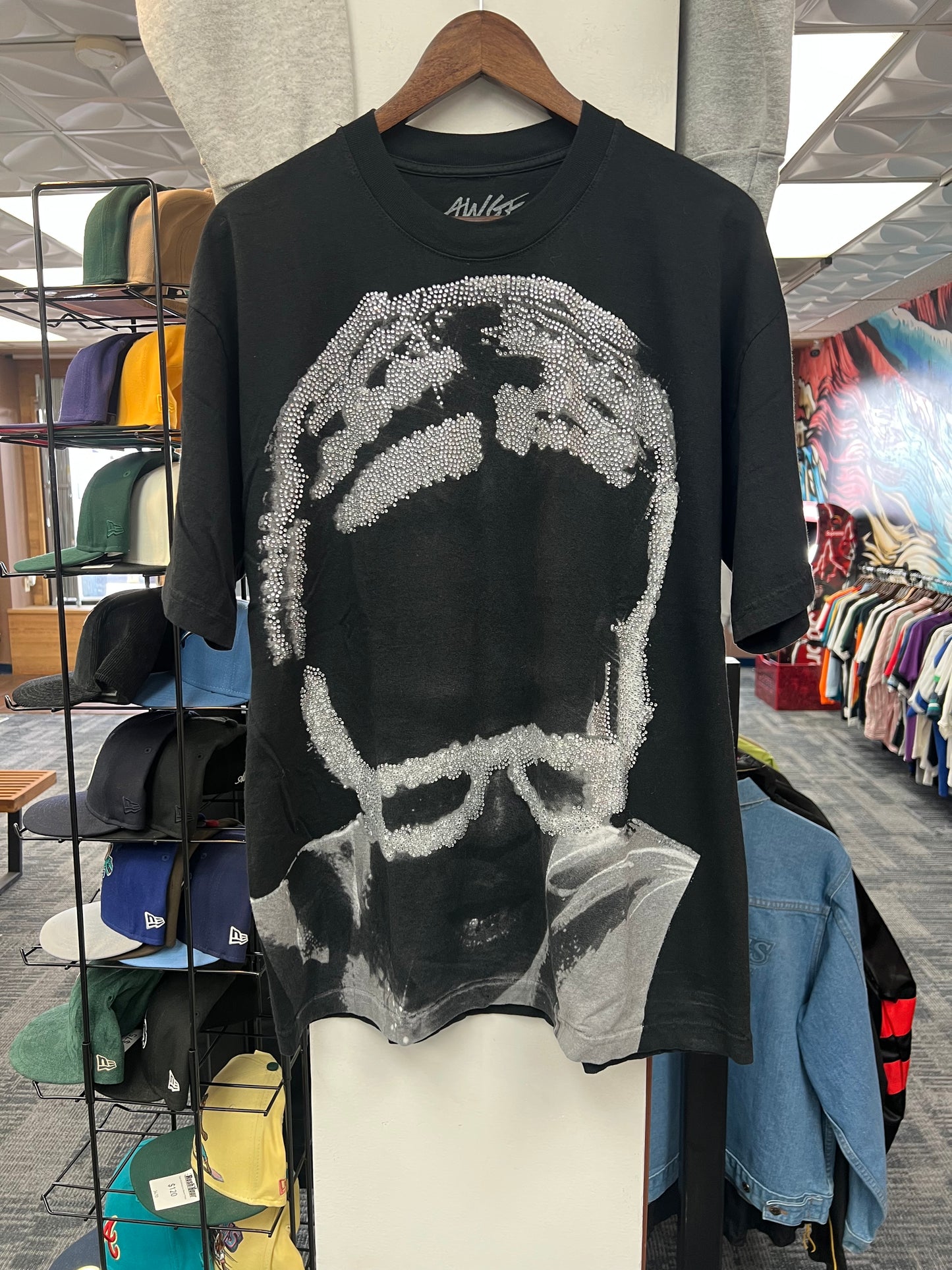 AWGE Don’t Be Dumb Rhinestone Tee
