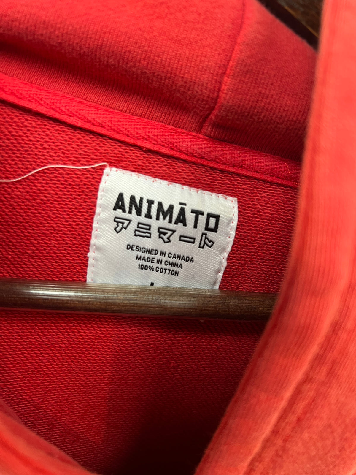 Animato Red Hawk One Piece Hoodie
