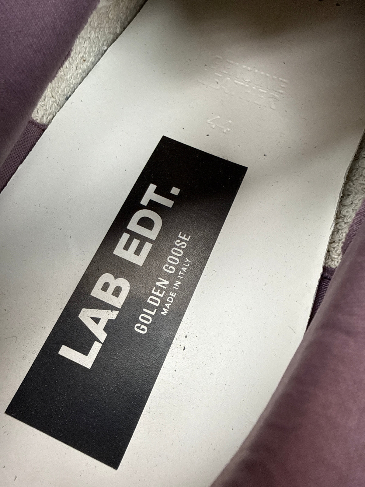 Preowned Golden Goose Super-star Lab Sneaker