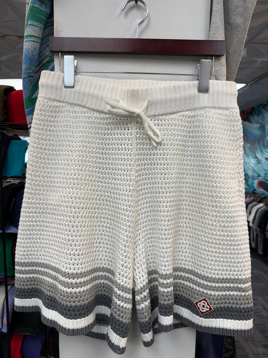 Casablanca Crochet Cotton Shorts