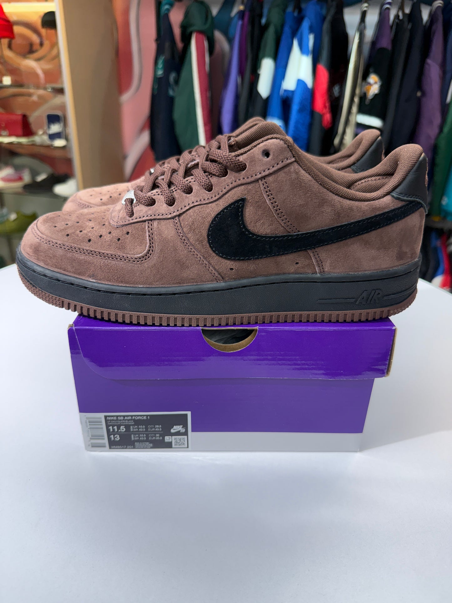 New Chocolate AF1 Nike SB