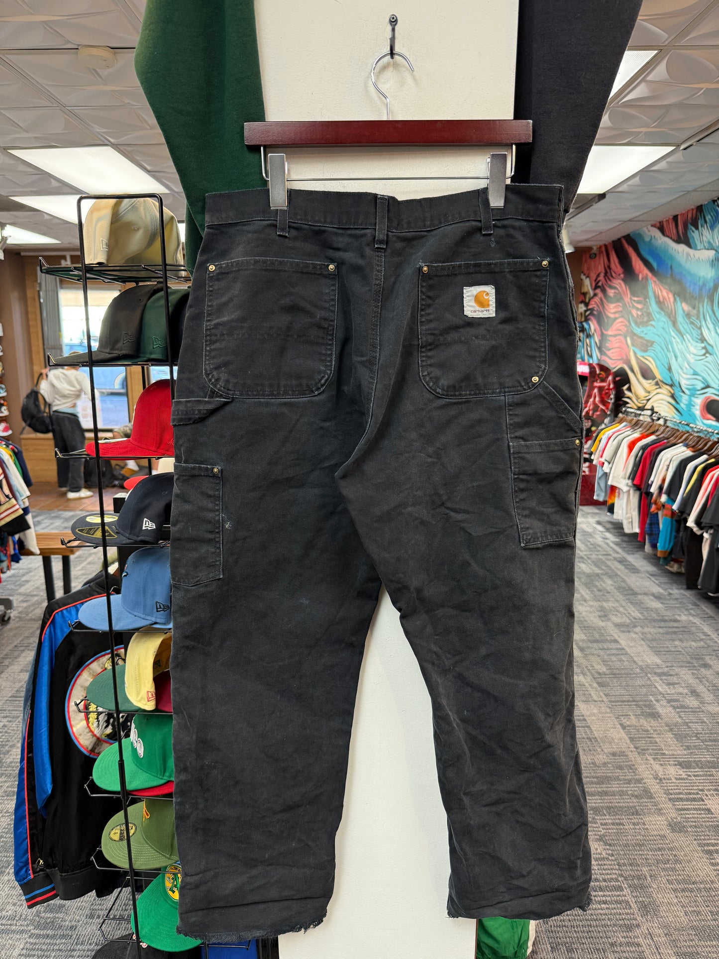 Vintage Carhartt Black Double Knee Pants