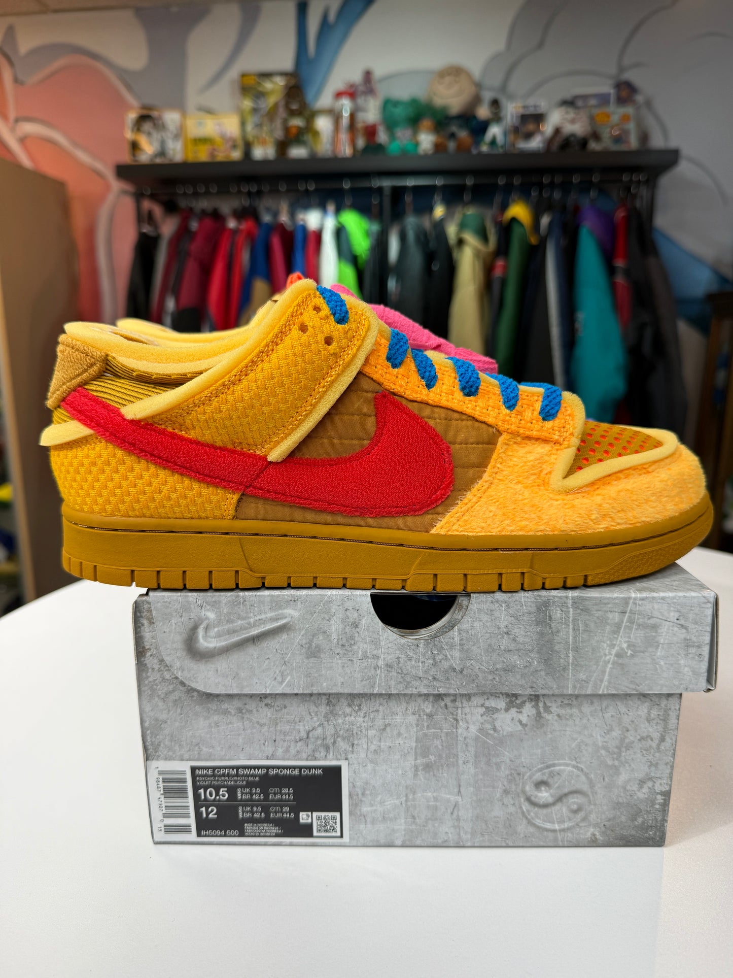 New Psychic Purple Swamp CPFM Dunks