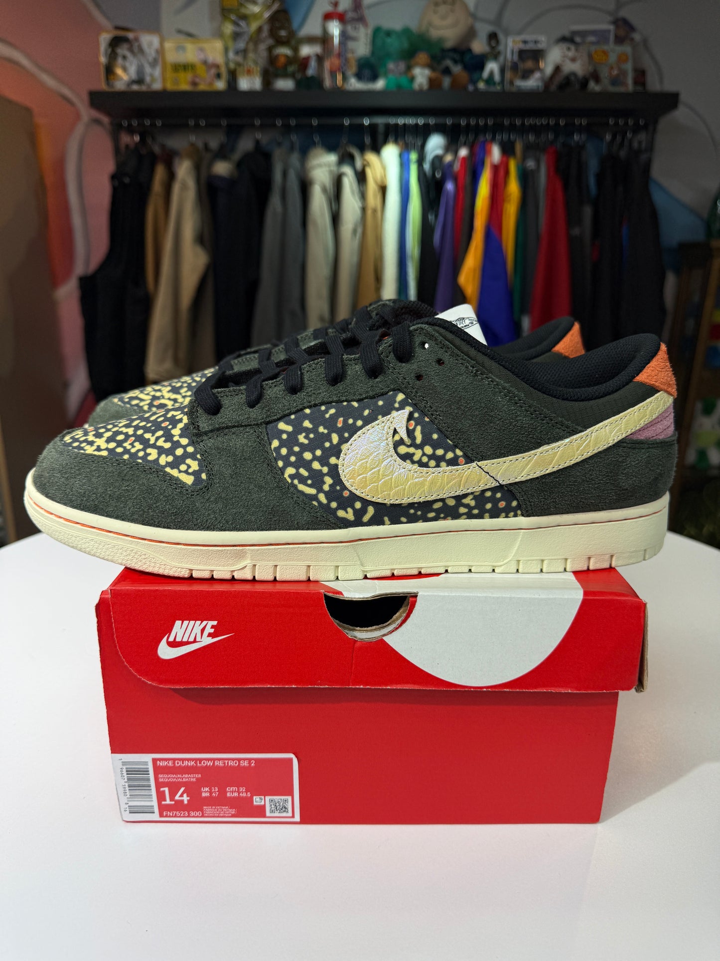 New Nike Dunk Low Gone Fishing Rainbow Trout
