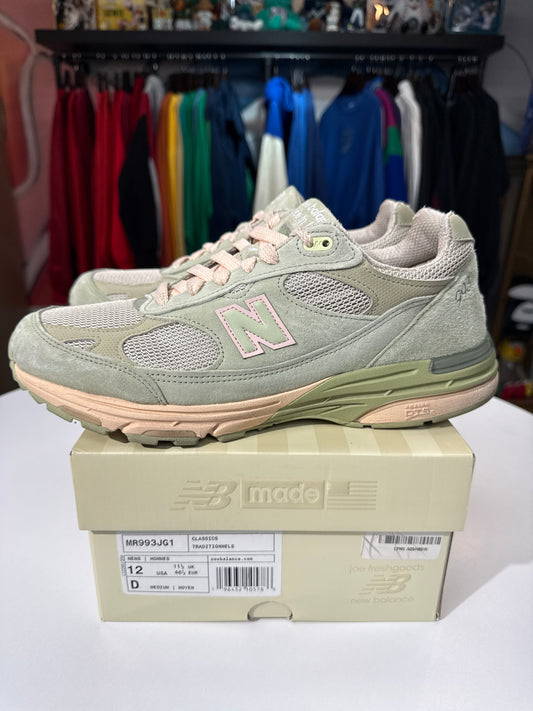 Preowned New Balance 993 x JFG Performance Art Sage
