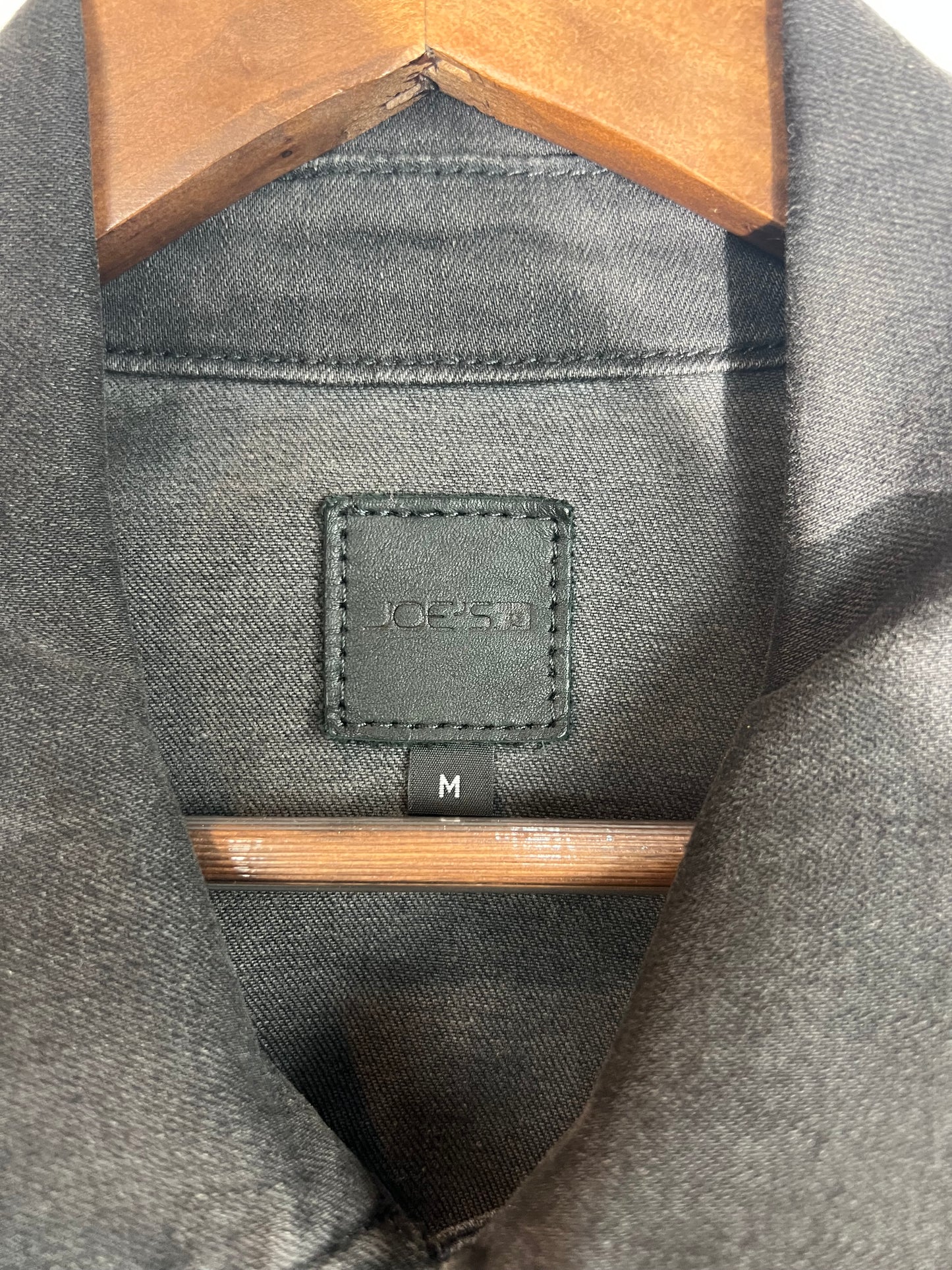 Joe’s Black Denim Trucker Jacket