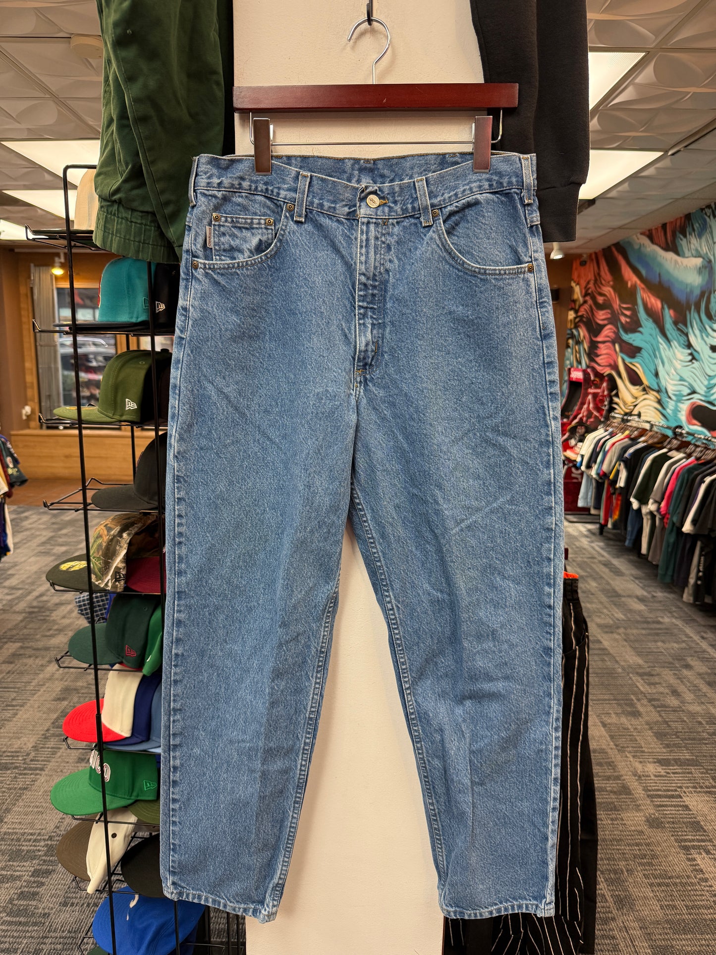 Vintage Carhartt Blue Jeans