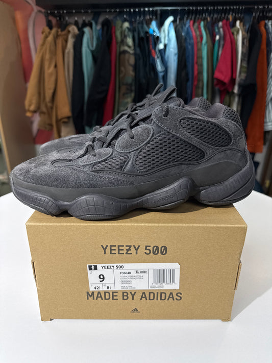 Preowned Adidas Yeezy 500 Utility Black
