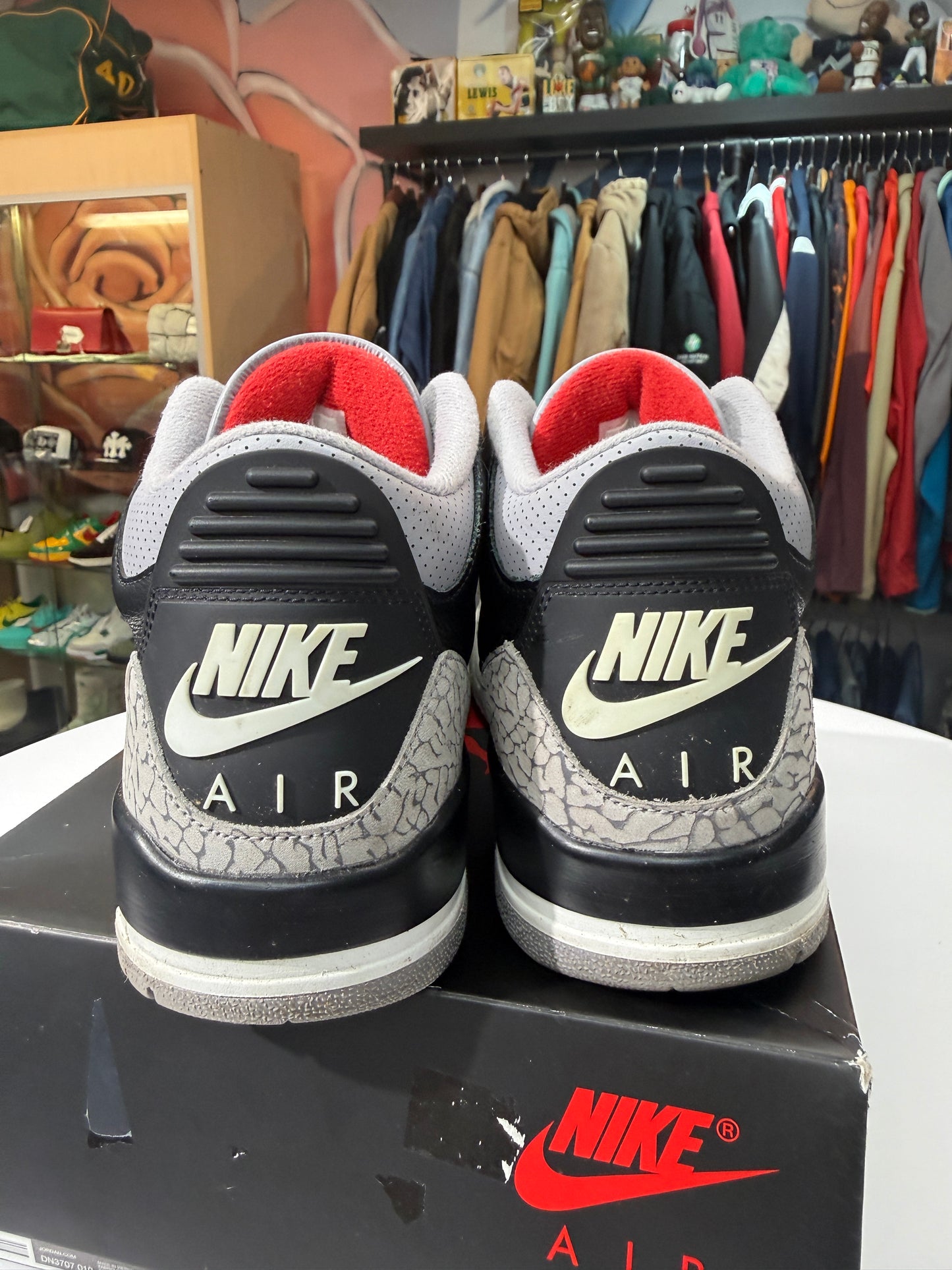 Preowned Black Cement Jordan 3 (2024)