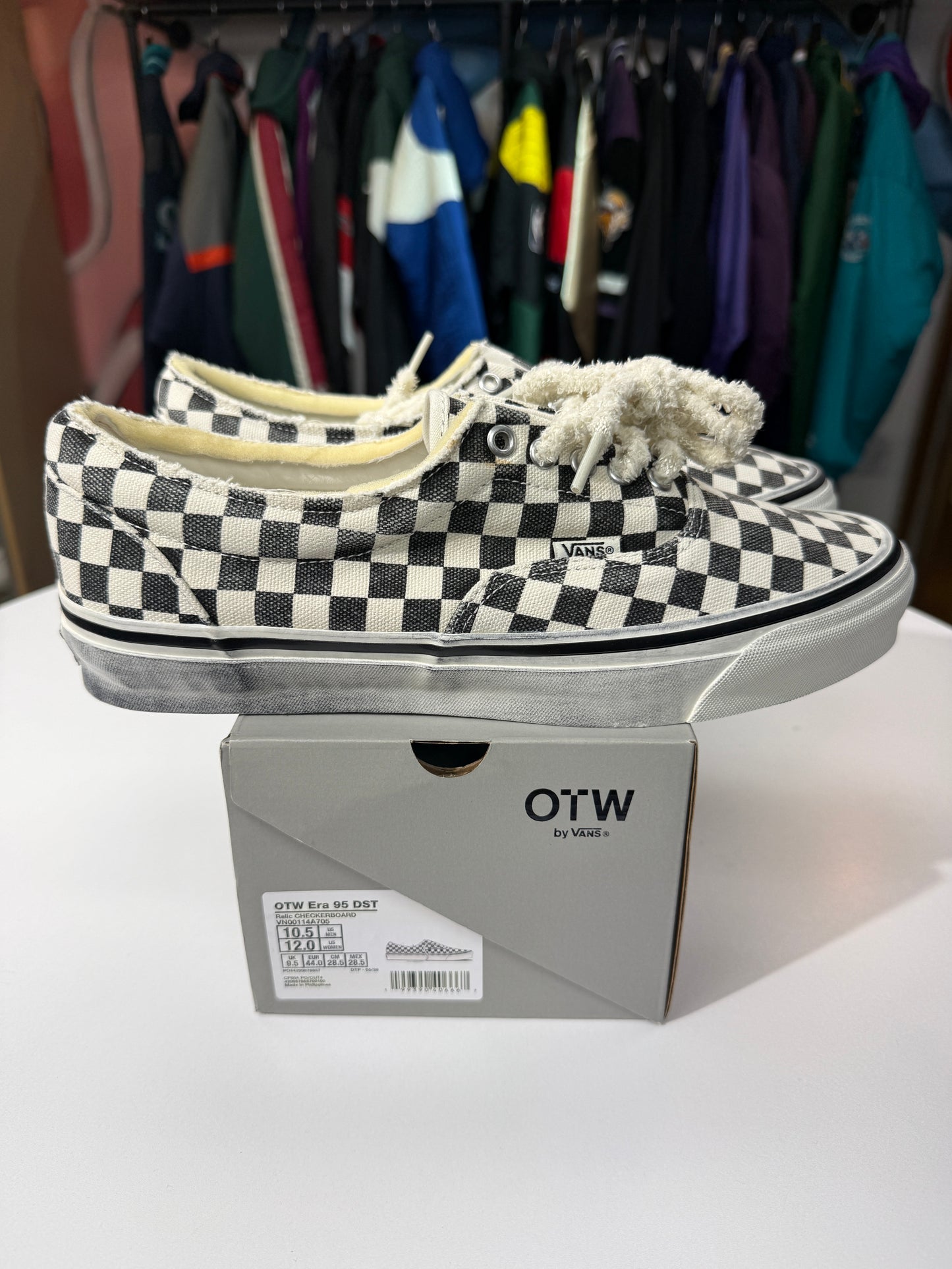 New Relic Checkerboard Vans OTW Era 95 DST