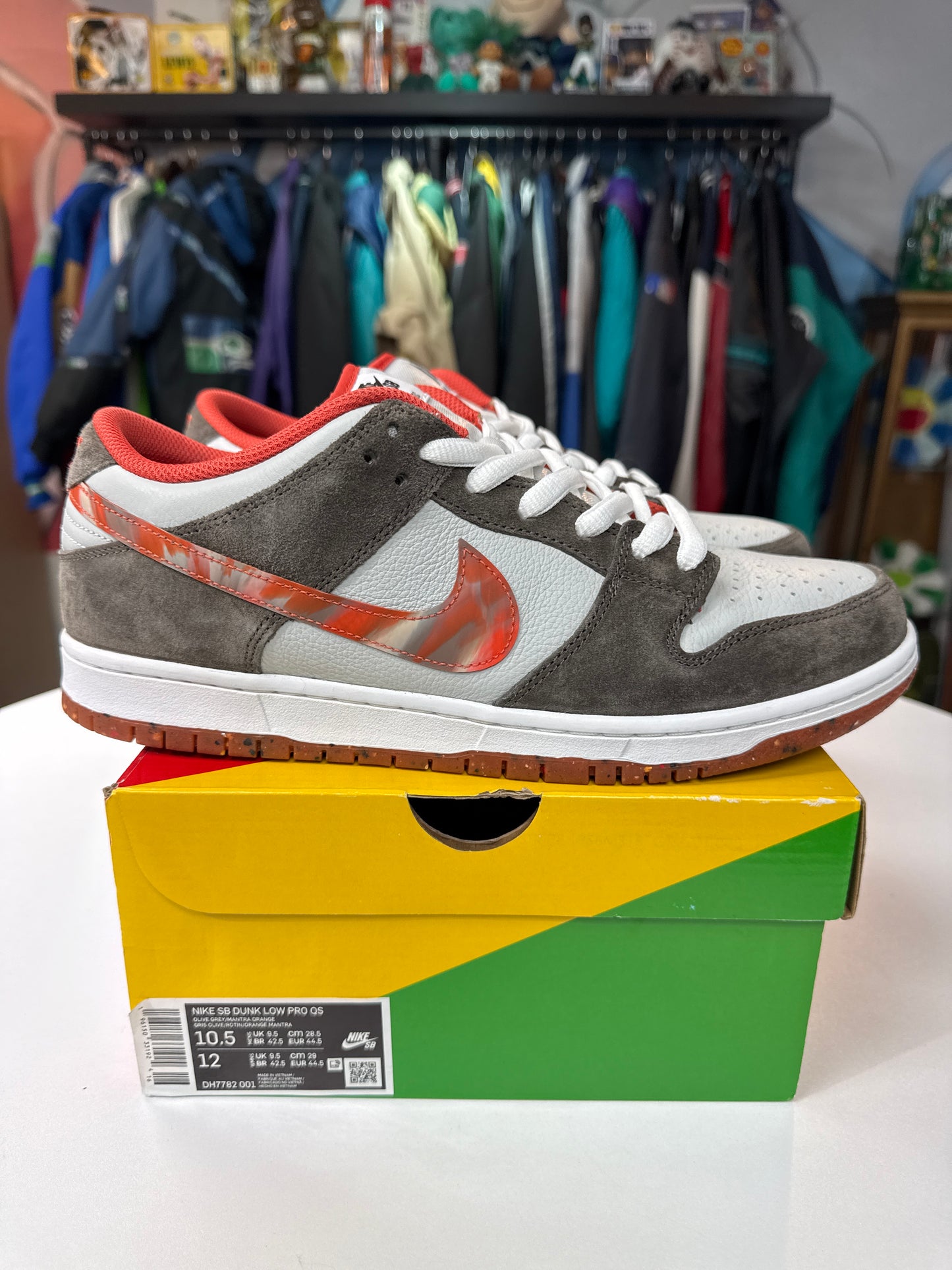 Preowned Nike SB Dunk Low Crushed D.C.