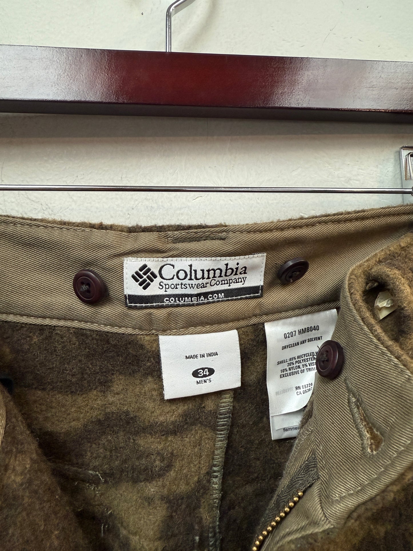 Vintage Columbia Swamp Camo Pants
