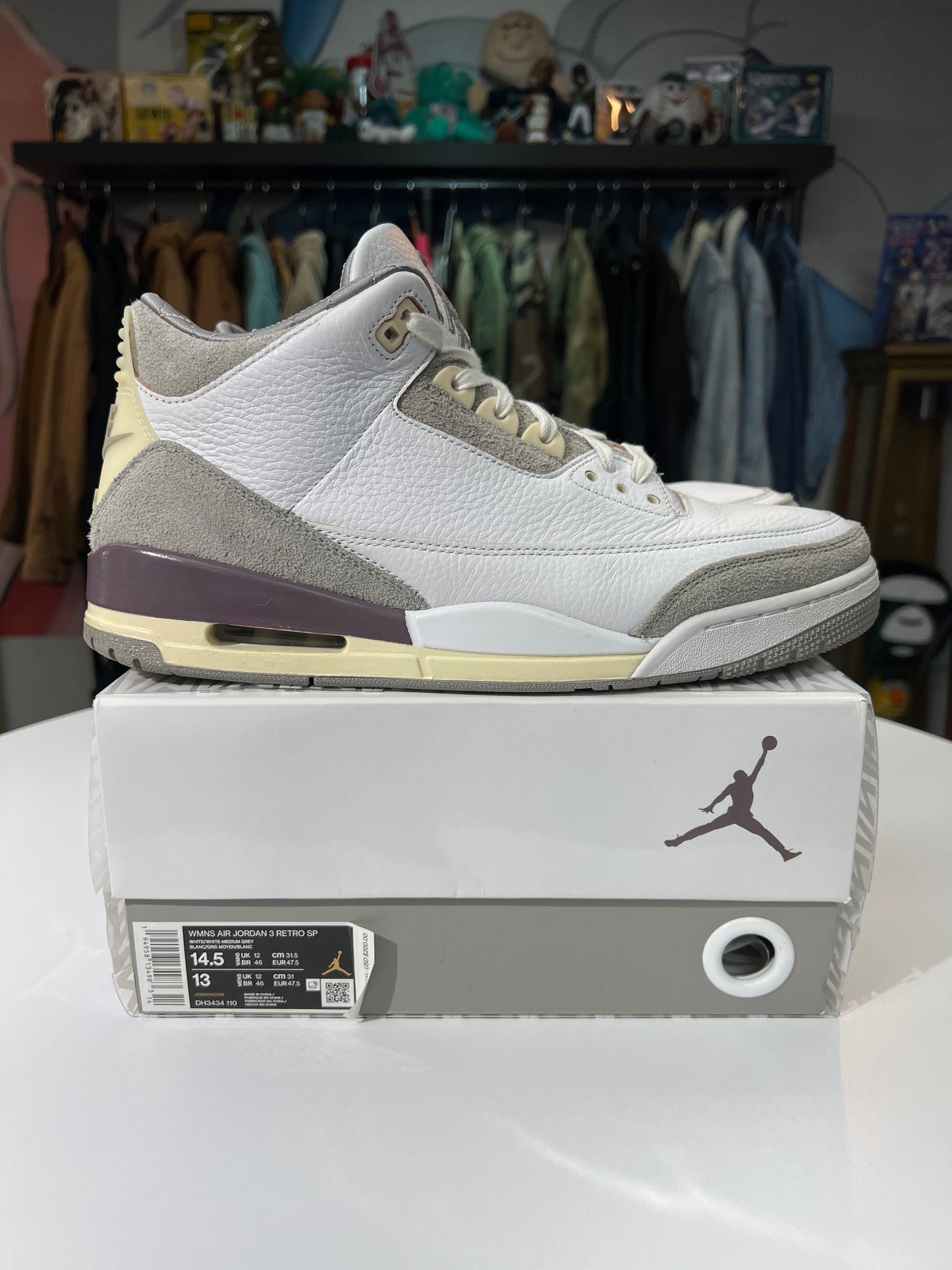 Preowned Jordan 3 Retro SP A Ma Maniere