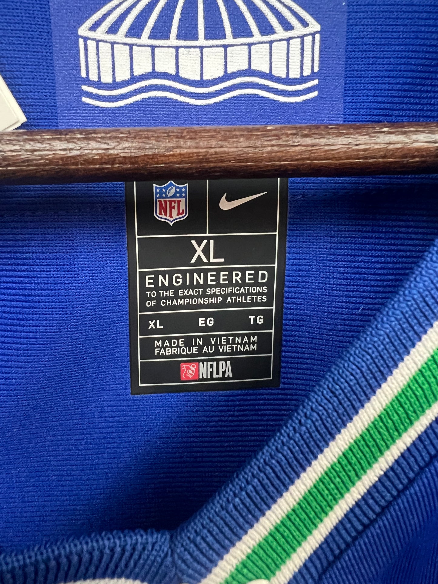 New Nike Seahawks Sam Darnold Throwback Jersey