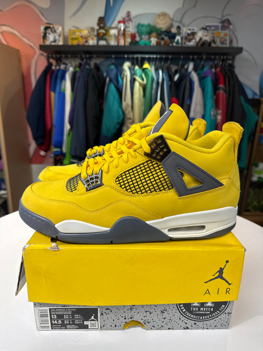 Preowned Jordan 4 Lightning