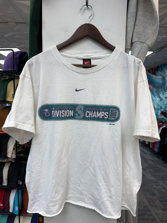 Vintage Nike Mariners Division Champs Tee