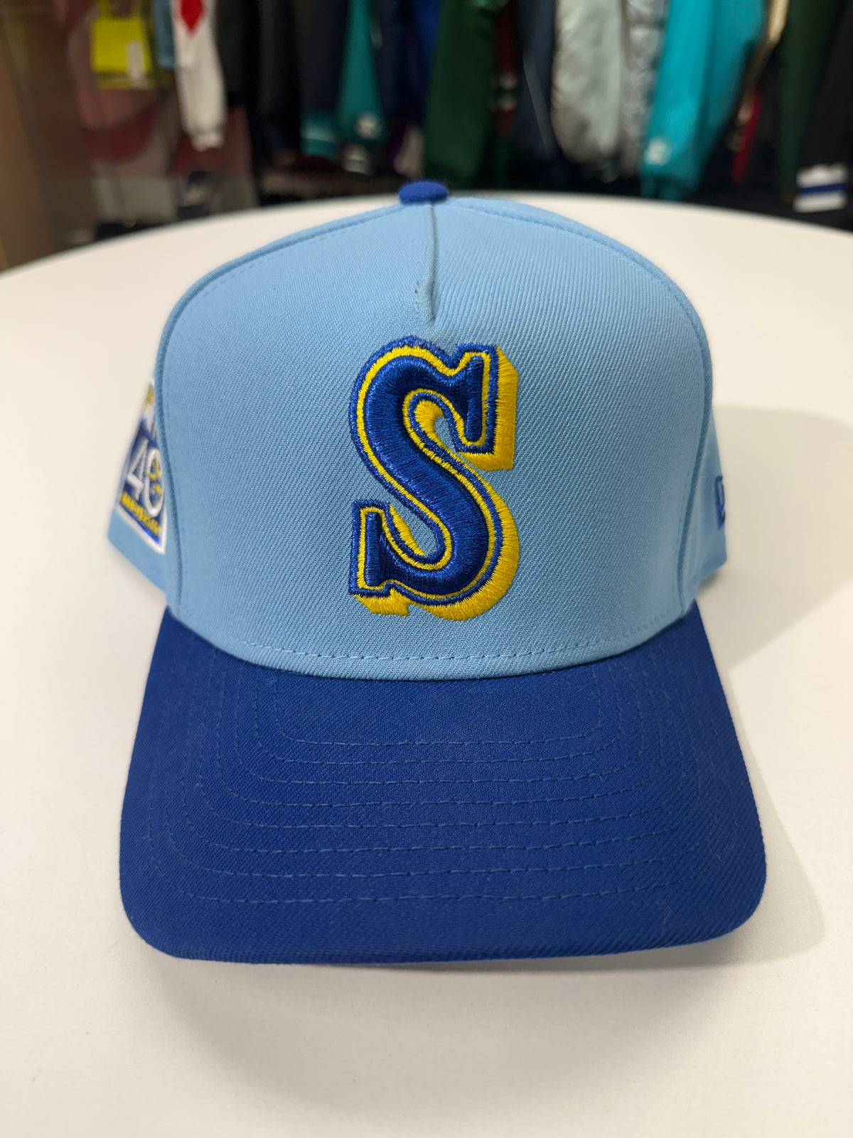 Mariners Royal Blue S Logo Snap