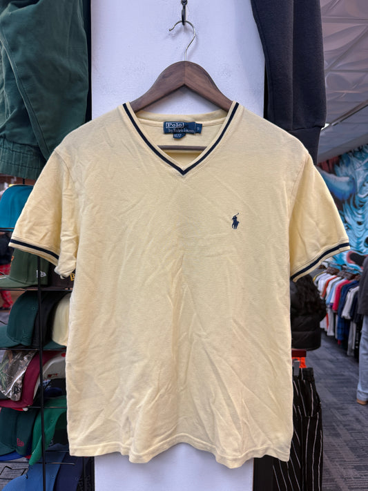 Polo Yellow V-Neck Tee