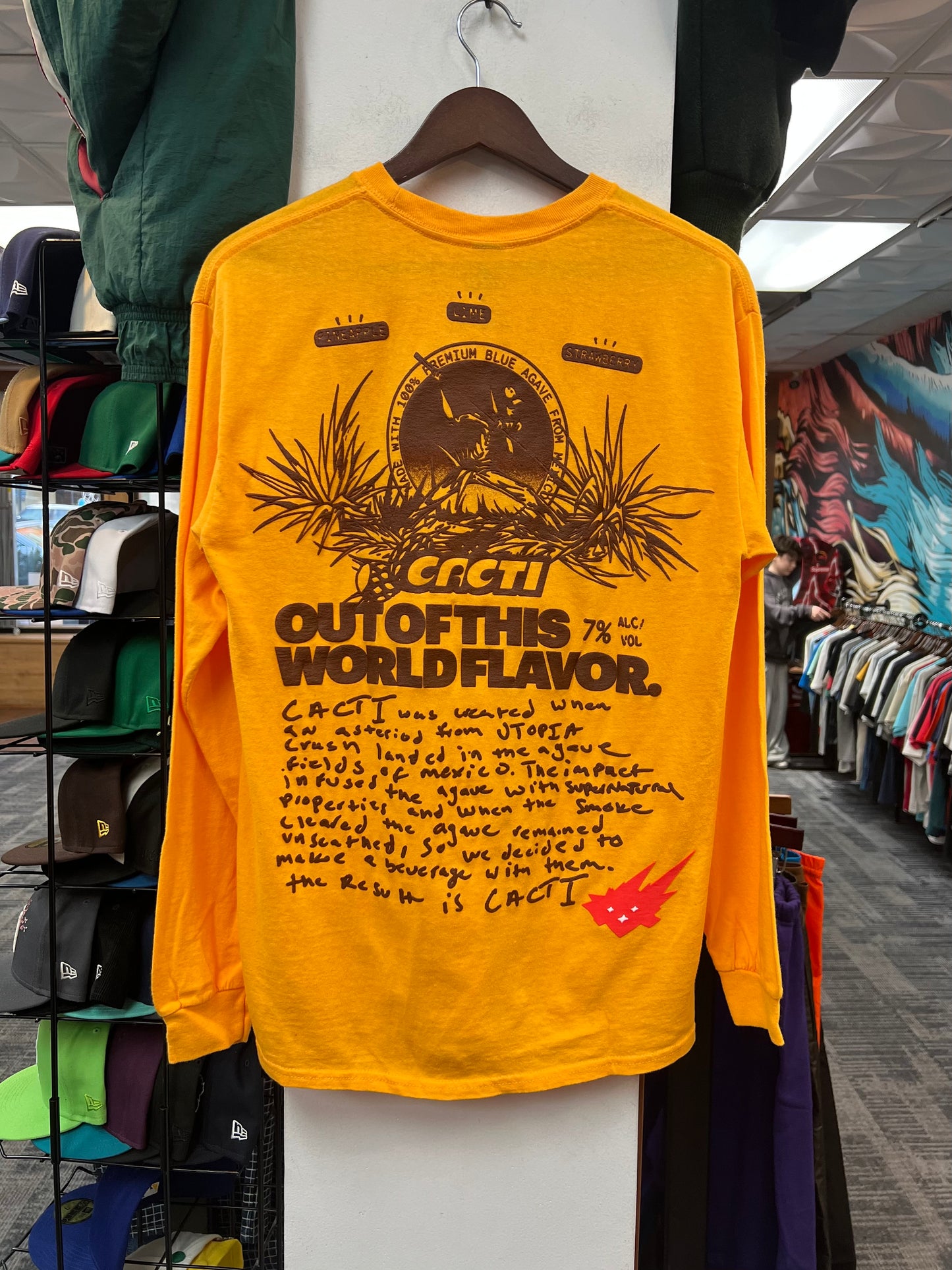 New Cacti Spiked Seltzer Longsleeve