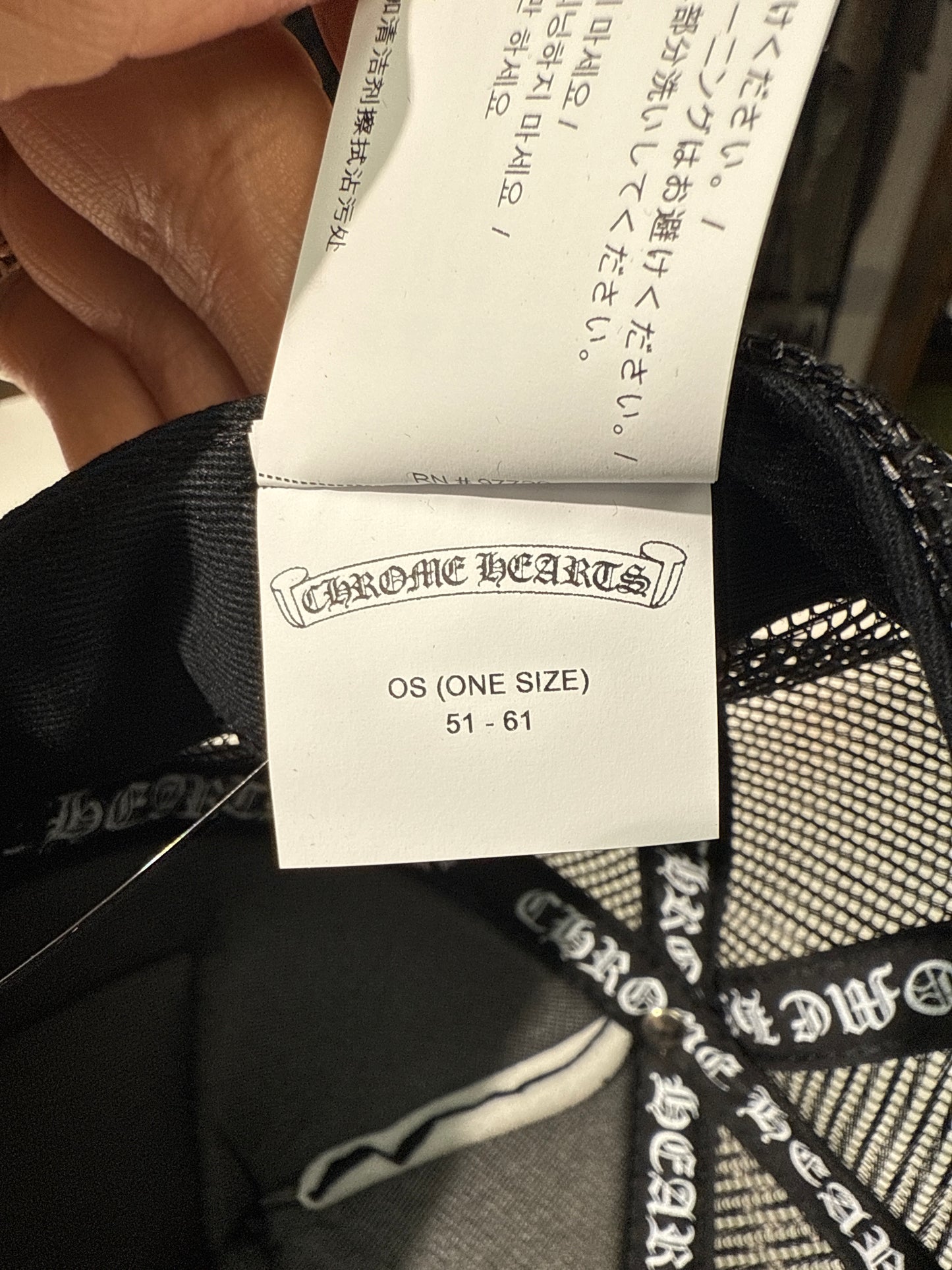 New Chrome Hearts Las Vegas Trucker Hat