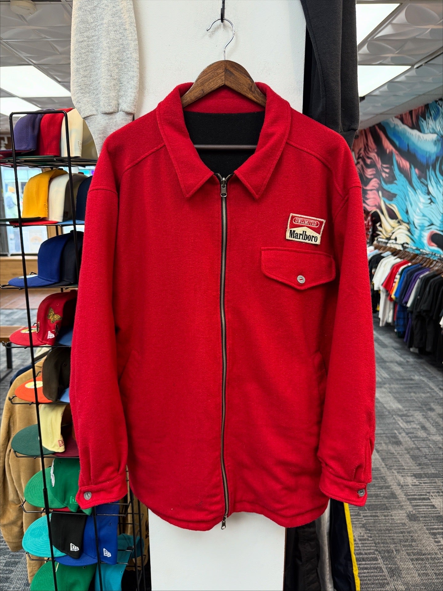 Vintage Marlboro Reversible Jacket