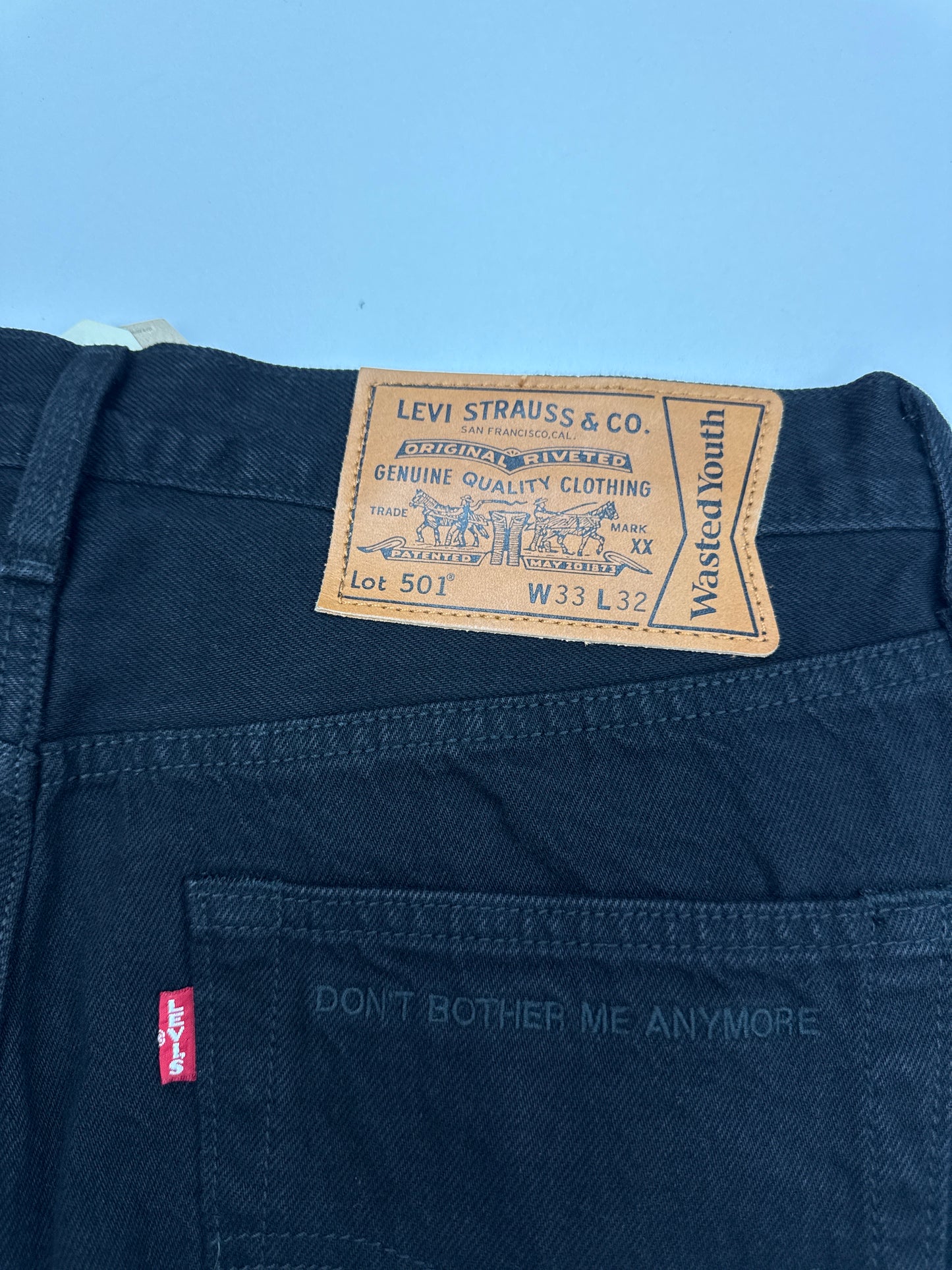 Wasted Youth Levi’s 501 Jeans