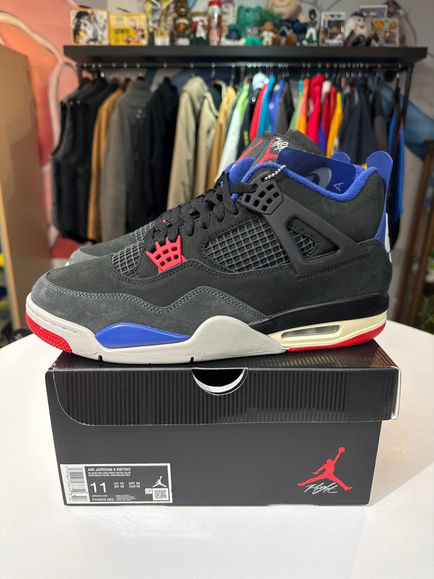 New Jordan 4 Rare Air (White Lettering)