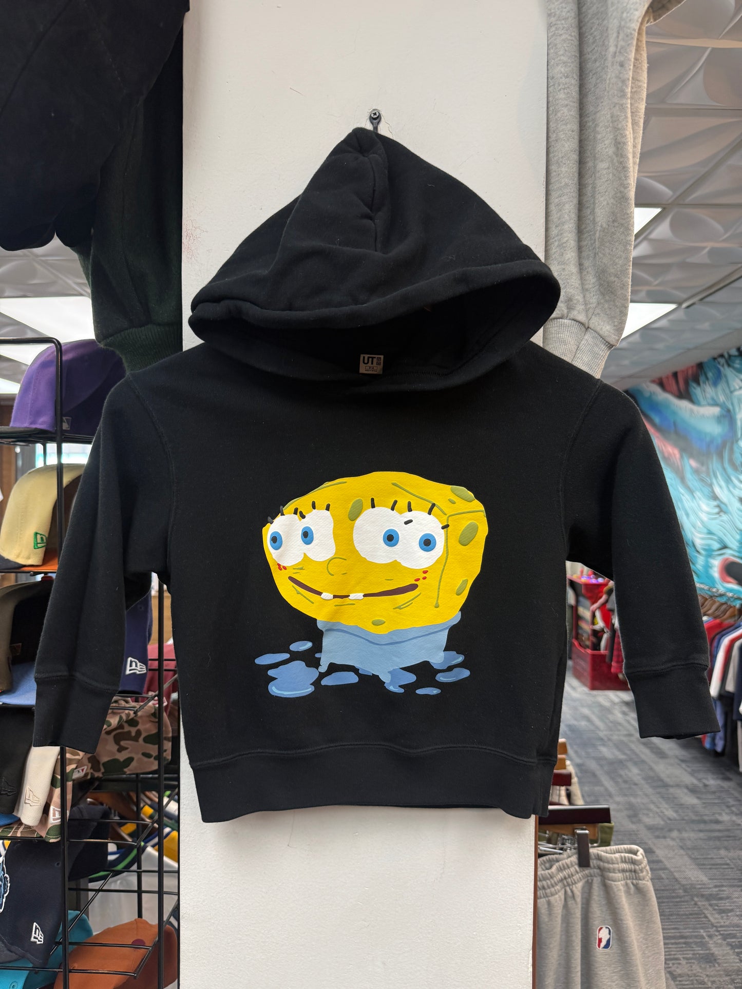 CPFM X SpongeBob Kids Black Hoodie