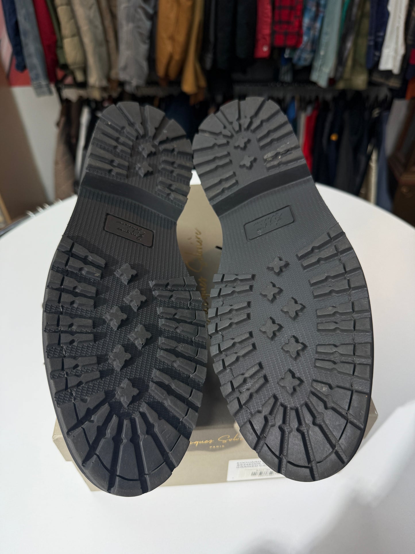 Preowned Jacques Soloviere Edouard Lug Shoe