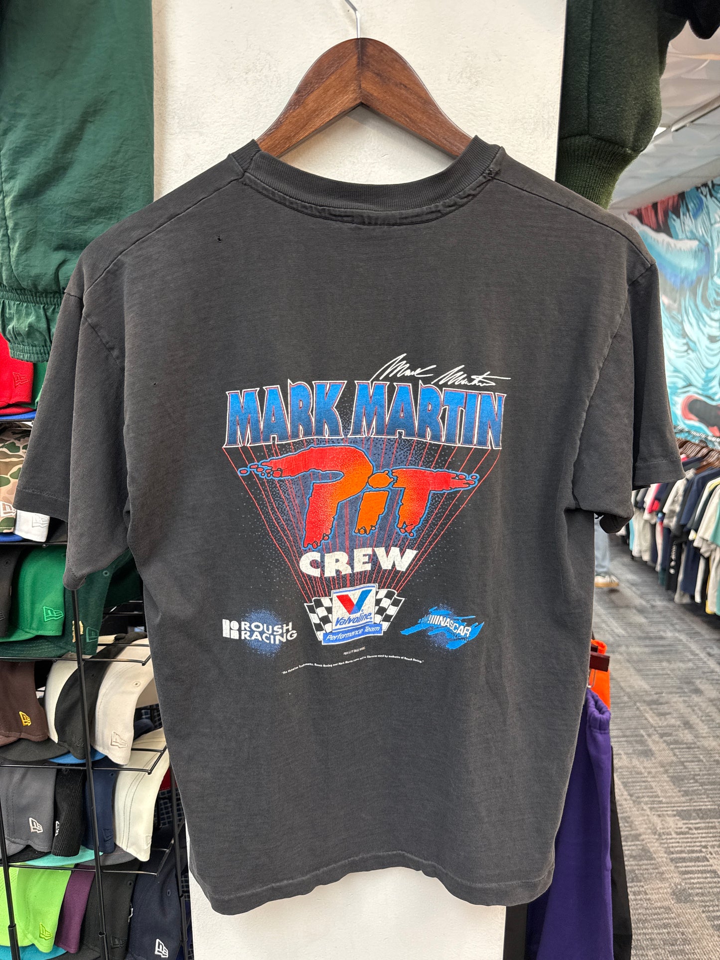 Vintage Mark Martin Pit Crew Tee