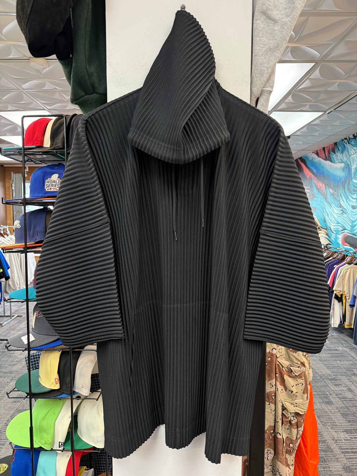 Homme Plissé Issey Miyake Pleated Hoodie
