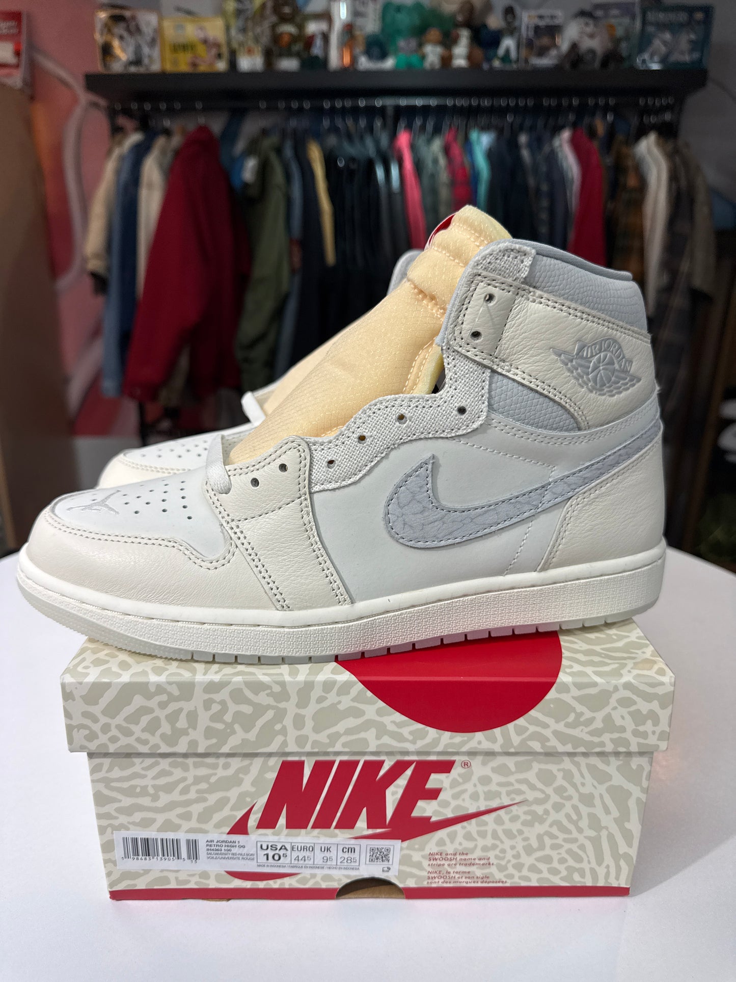 New Jordan 1 Sail University Red