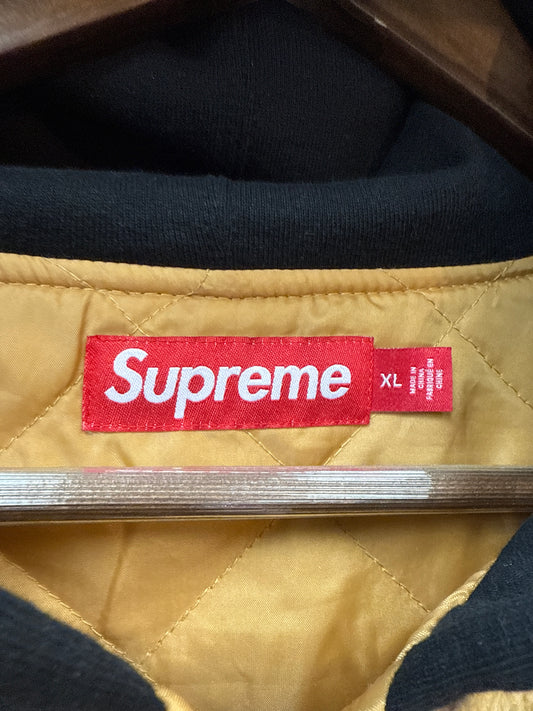 Supreme Brown Leopard Fleece Zip Up