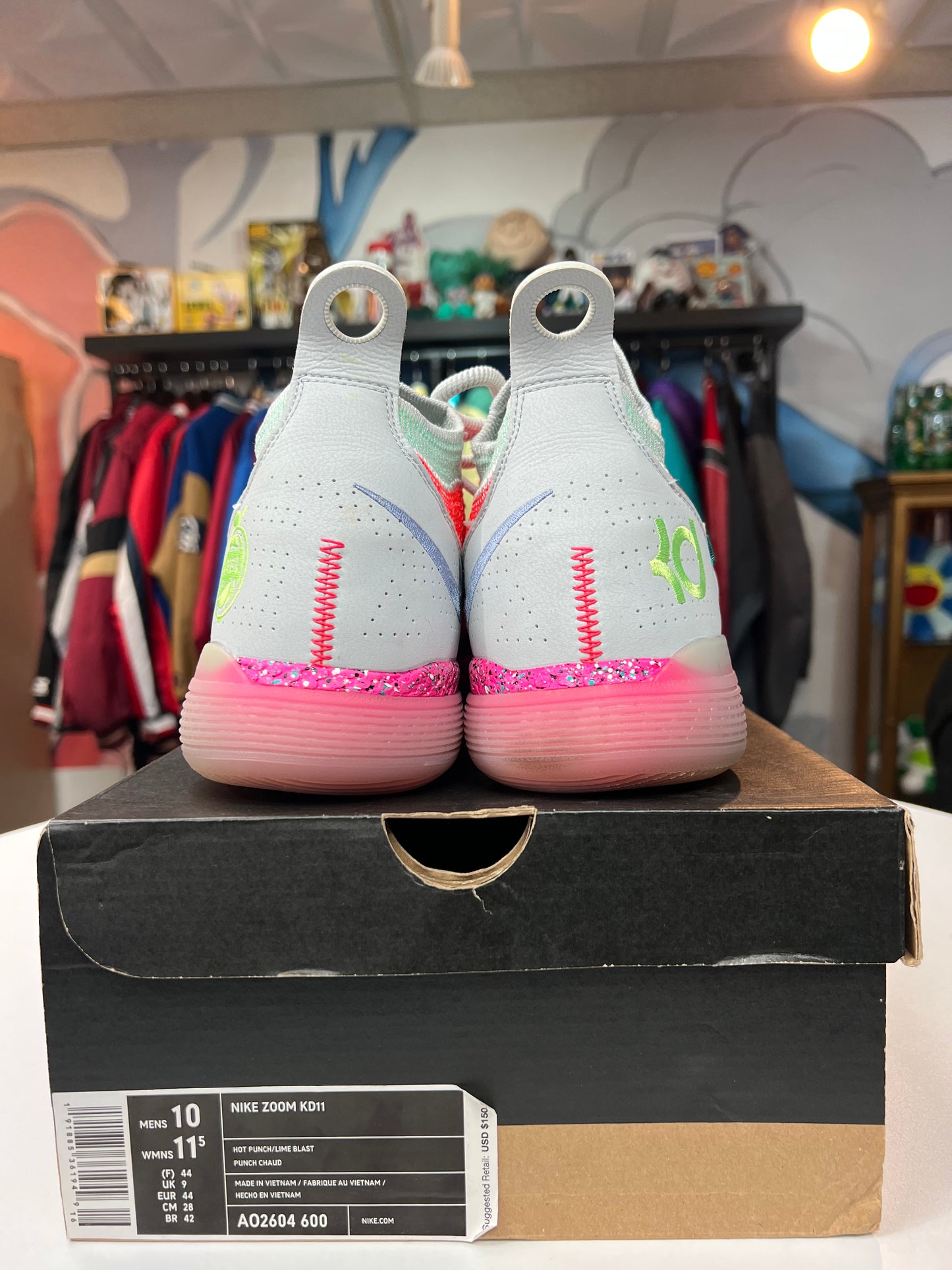 Preowned Nike Zoom KD 11 EYBL