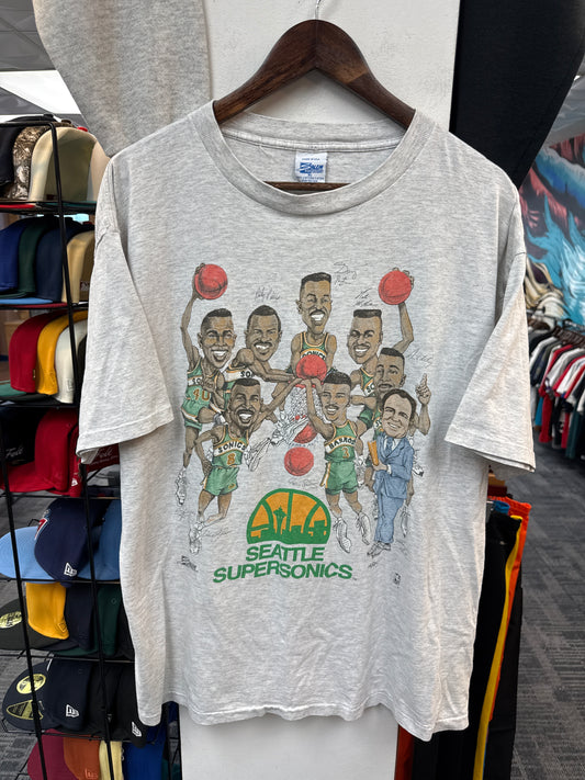 Vintage Salem Sonics Caricature Tee