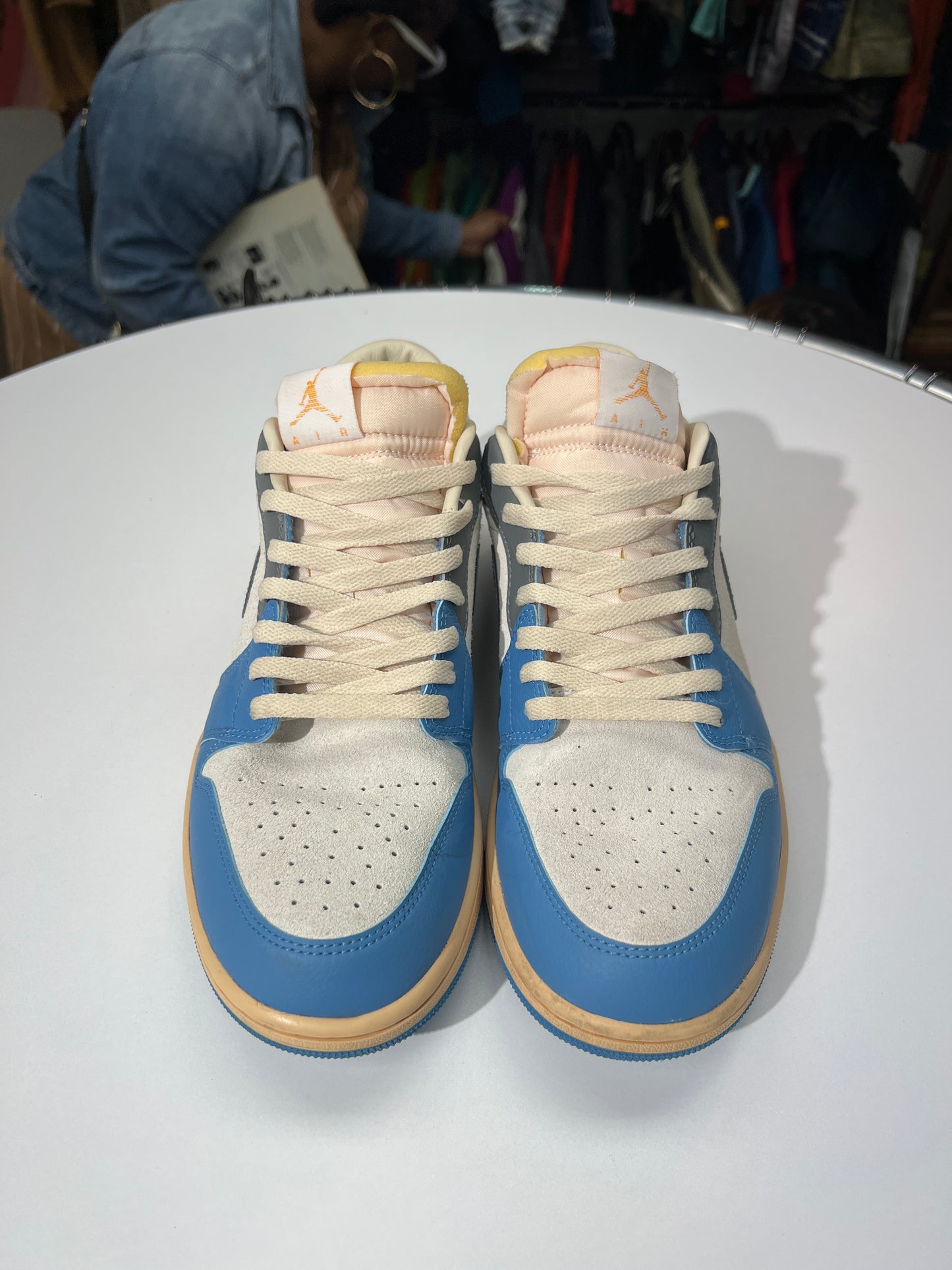 Preowned Jordan 1 Low SE Tokyo 96 Vintage UNC