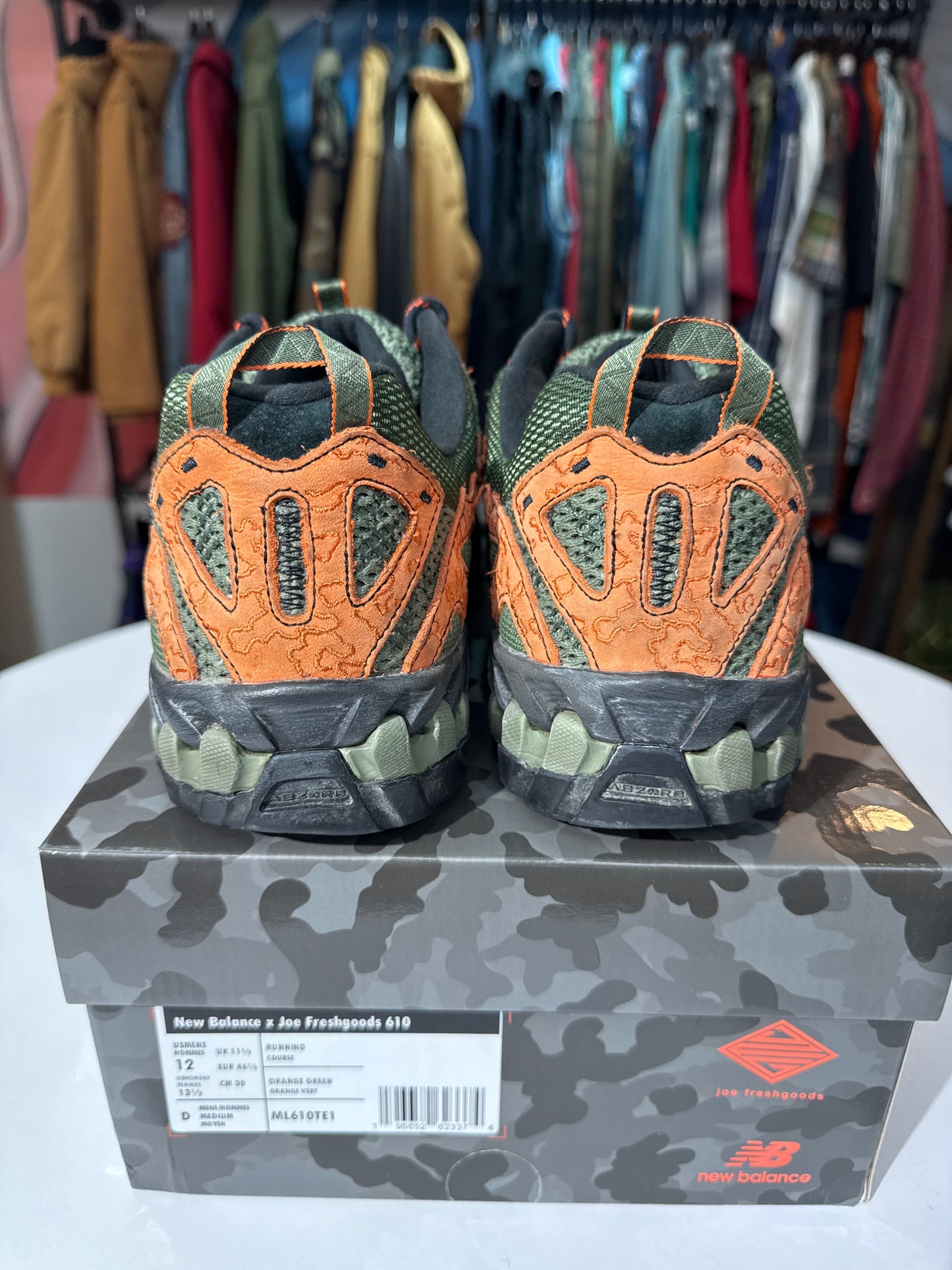 Preowned Joe Freshgoods New Balance 610 Lil Swamps