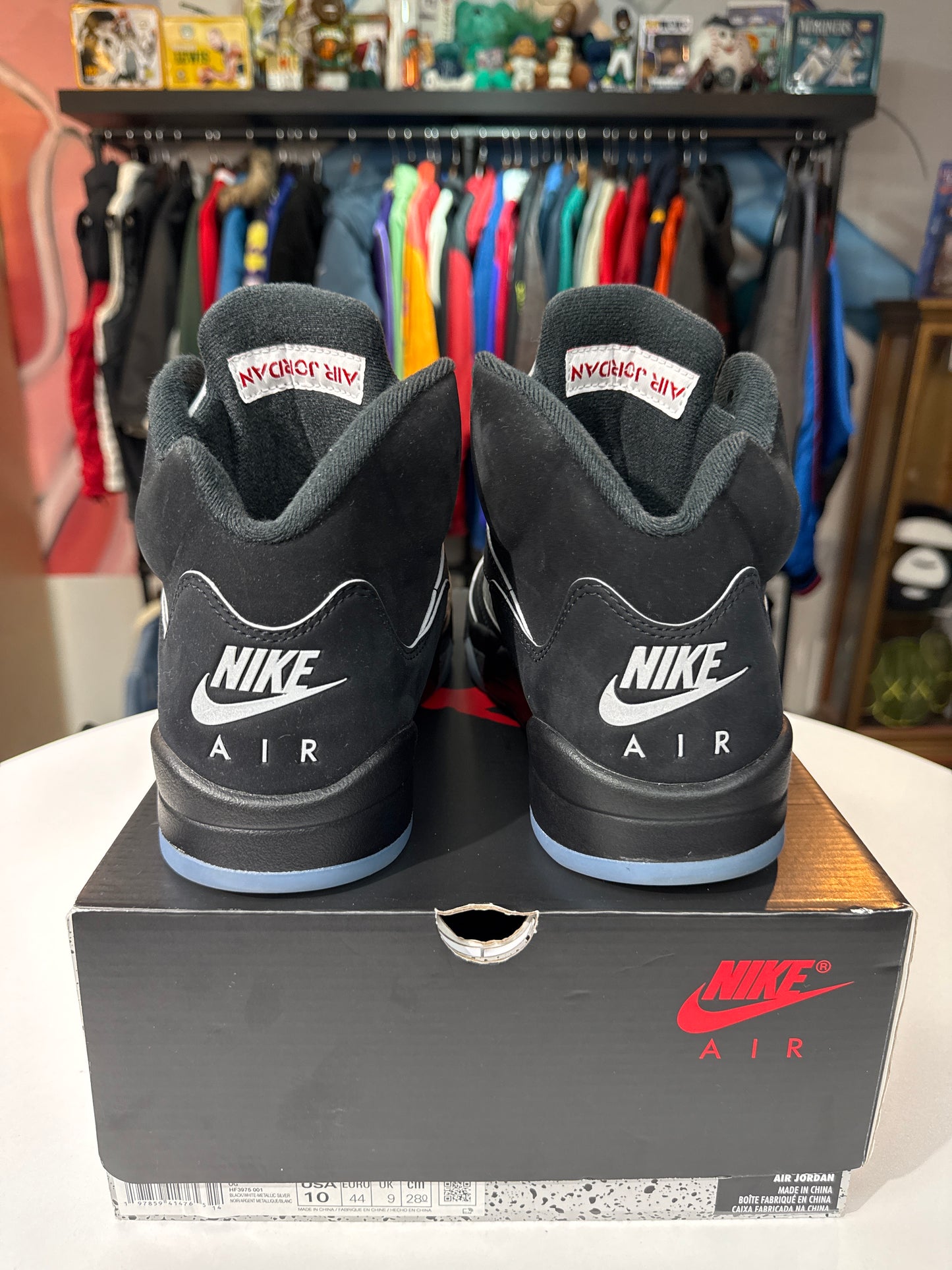 Preowned Jordan 5 Black Metallic (2025)