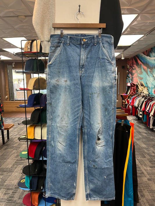 Carhartt Distressed Blue Jean