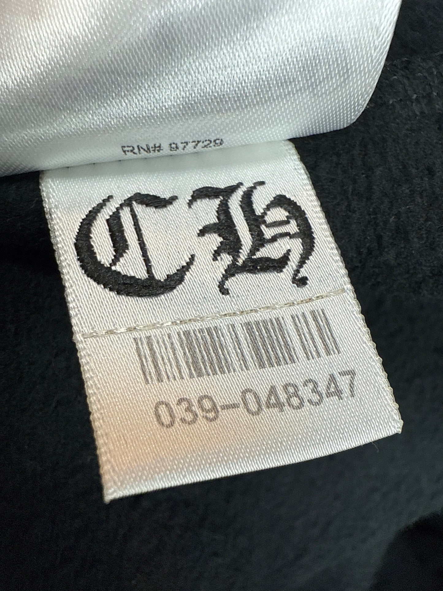 Chrome Hearts 1988 Brown Glitter Zip Up Hoodie