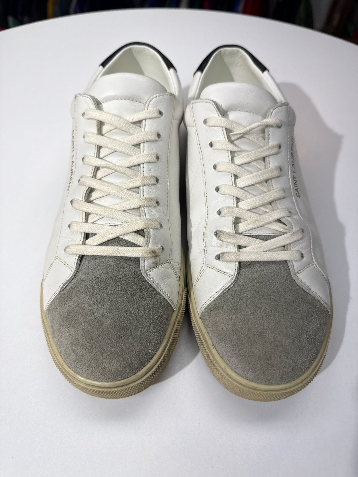 Preowned Saint Laurent Andy Low Aged Sneaker