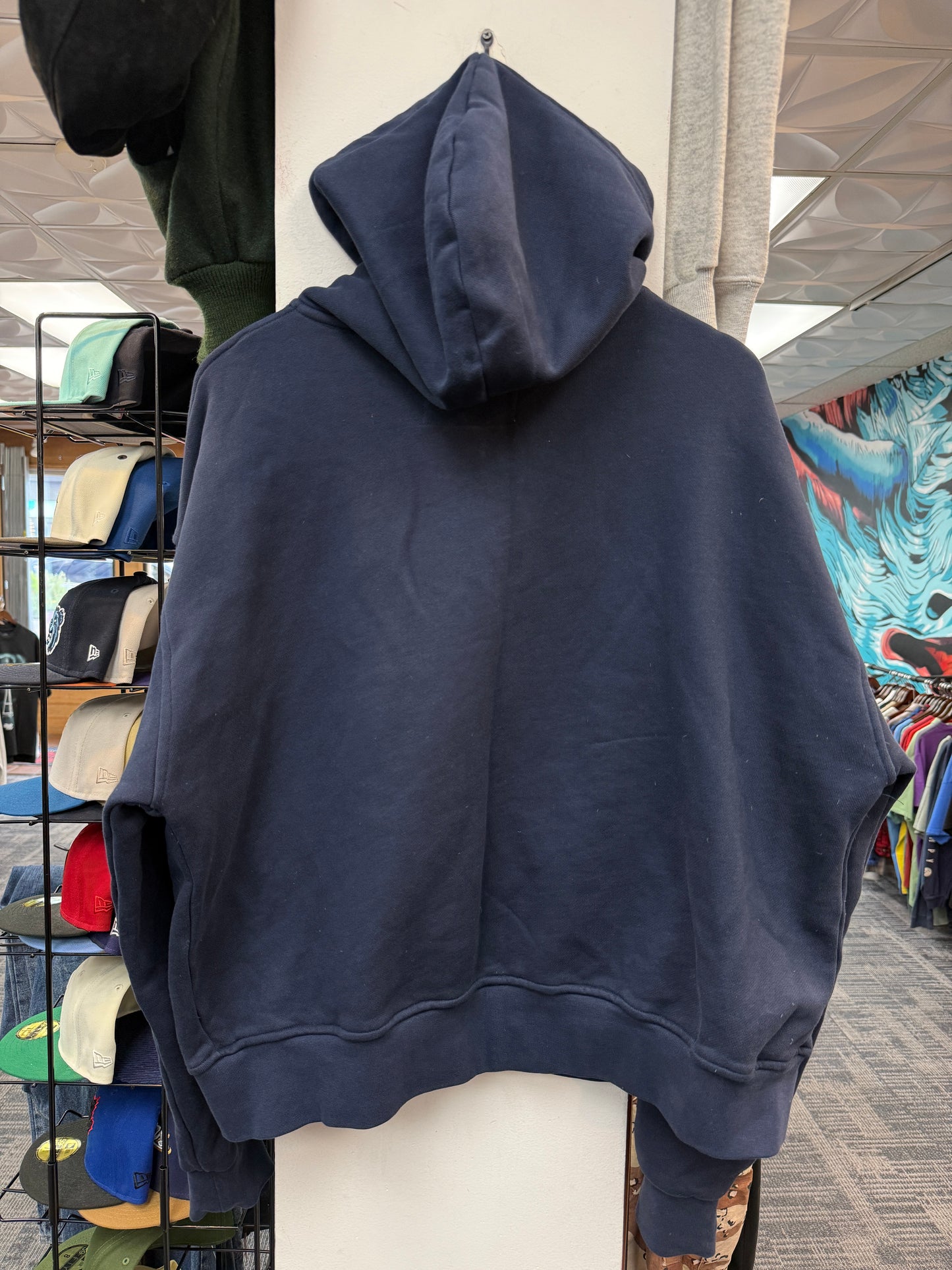 Memory Lane Park NY Navy Zip Hoodie