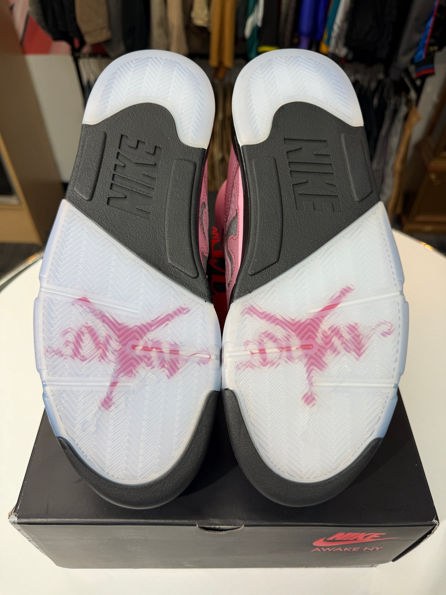 New Jordan 5 Awake NY Arctic Pink