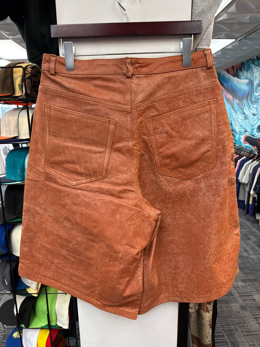 New GV Raspberry Hills Mojave Leather Shorts
