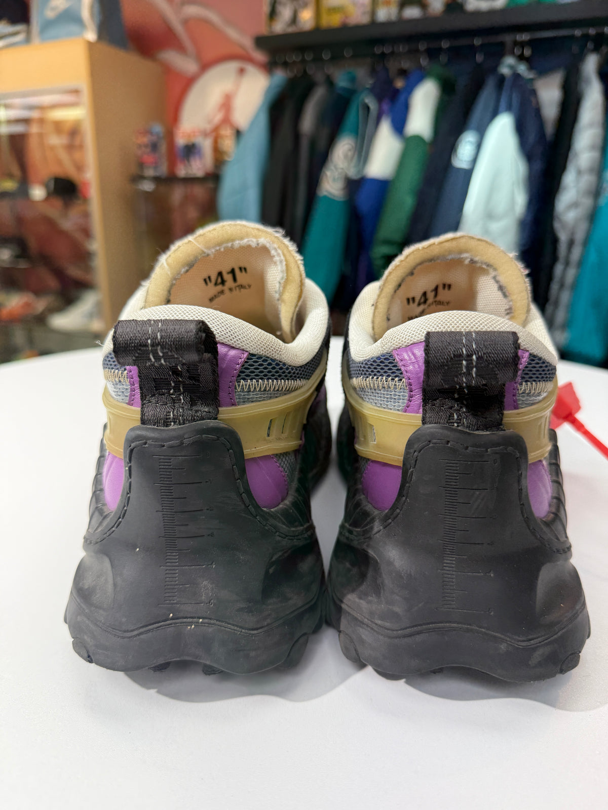 Preowned Off-White ODSY-1000 Purple Fuschia