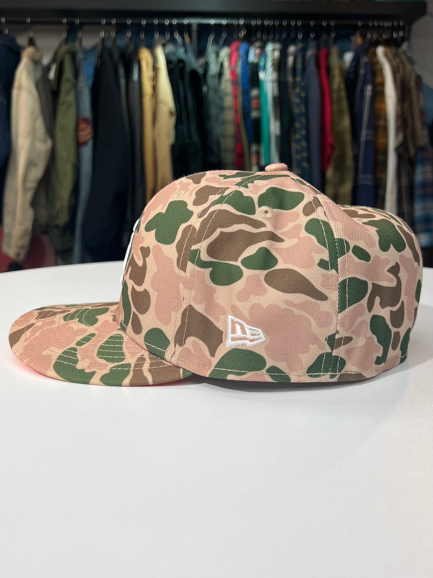 Louisville Cardinal Duck Camo Fitted Cap